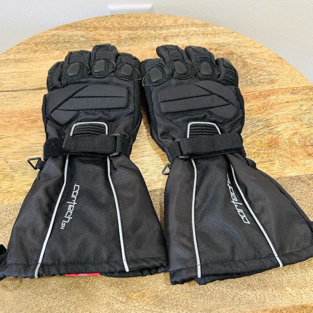 Cortech Cascade 2.1 Women's LG Gloves Black 8943140576 / 113578 Gently Worn Snow